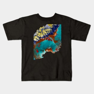 Abstract Flow Kids T-Shirt